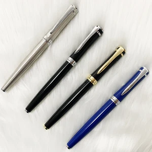 Wholesale Luxury Business Gift Metal Roller Pen with Custom logo Promotion Office Supplies Novelty Metal Ballpoint  Roller Pen