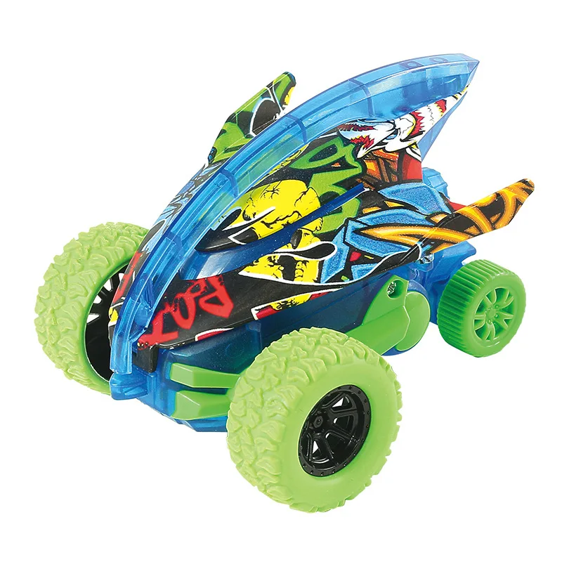Мини-инерционная внедорожная машина, детская Игрушечная машина, пластиковый фрикционный трюковый автомобиль, детские игрушки для мальчиков