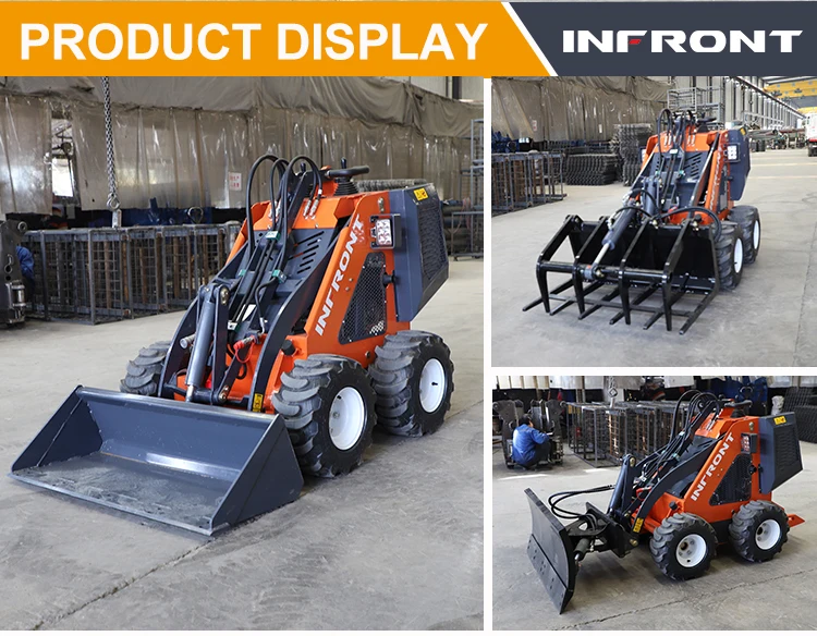 China New Skid Steer Loader Cheap Ce Euro5 Epa Engine Skid Steer Diesel