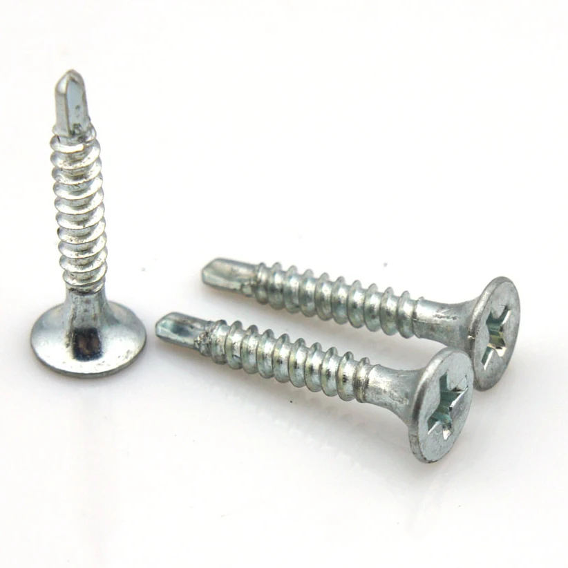 Стальные Самосверлящие Винты для гипсокартона с гальваническим покрытием C1022a и стальных профилей