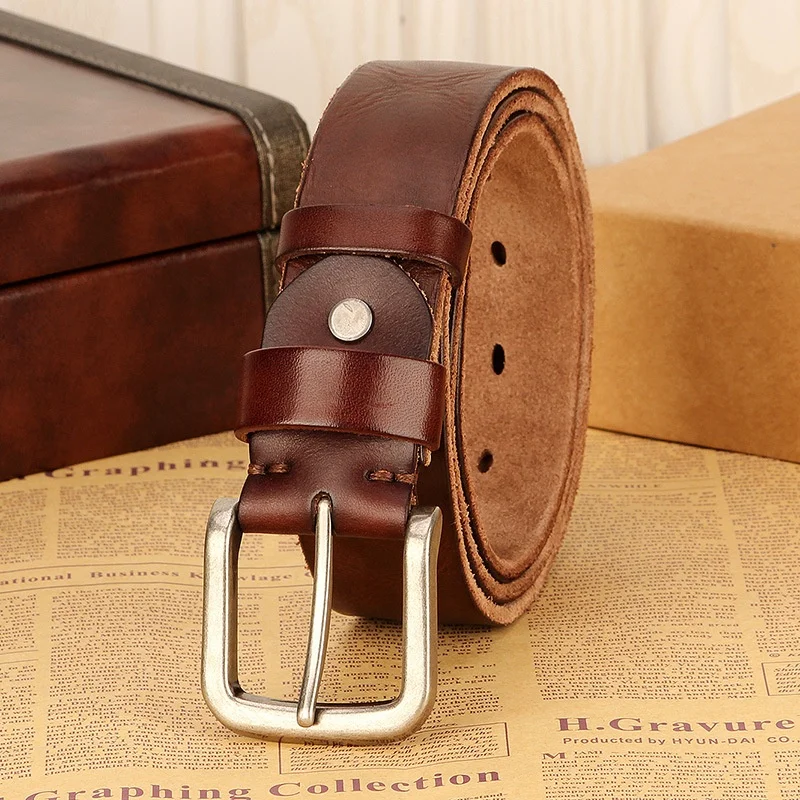 Tan Cowhide SAUK Handmade sale Belt