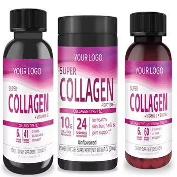 Wholesale Collagen Supplements For Younger Looking Face Skin Whitening Collagen Capsules Pills