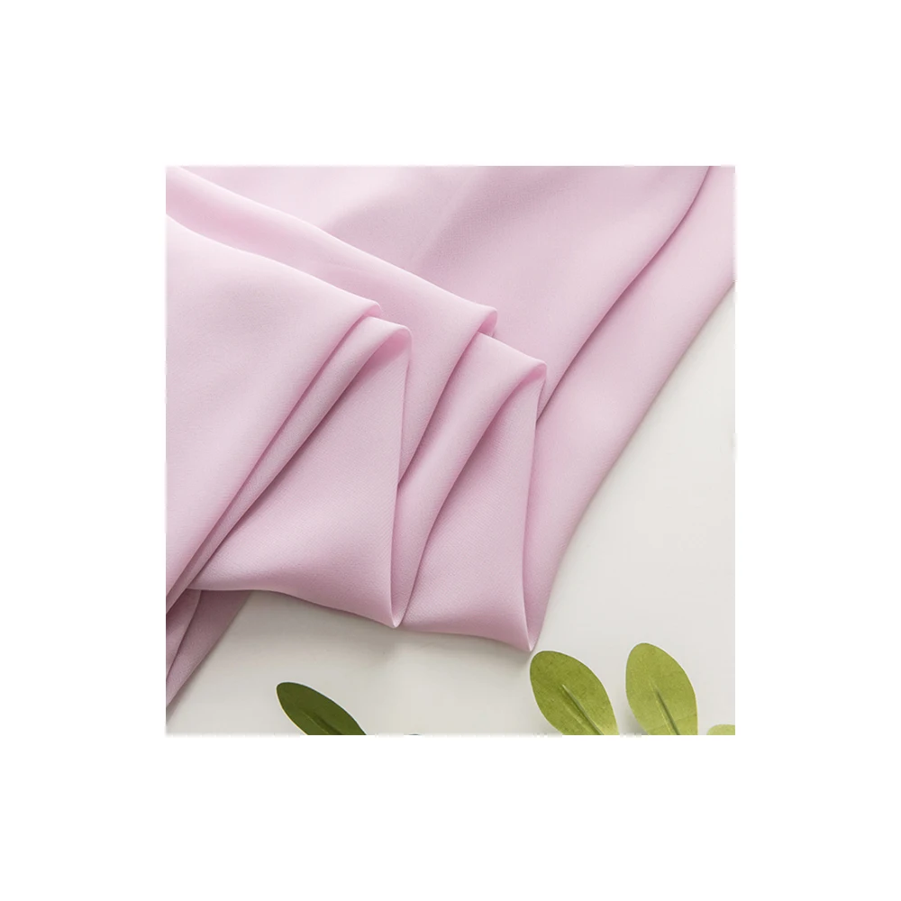 Breathable and soft 100% Polyester georgette fabric outdoor wear cloth