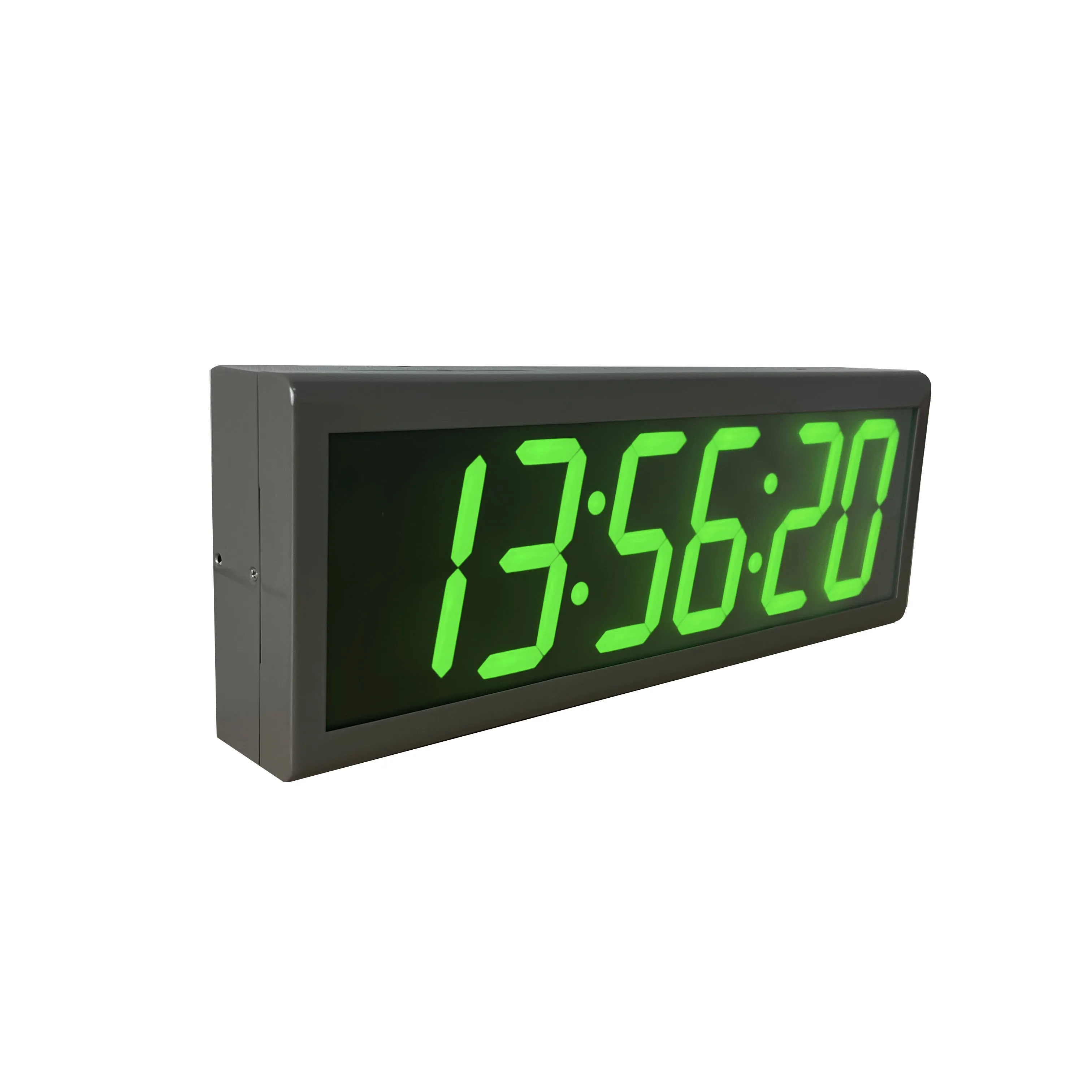 4-дюймовые 6-значные настенные часы NTP PoE для школы односторонние С опциональной функцией