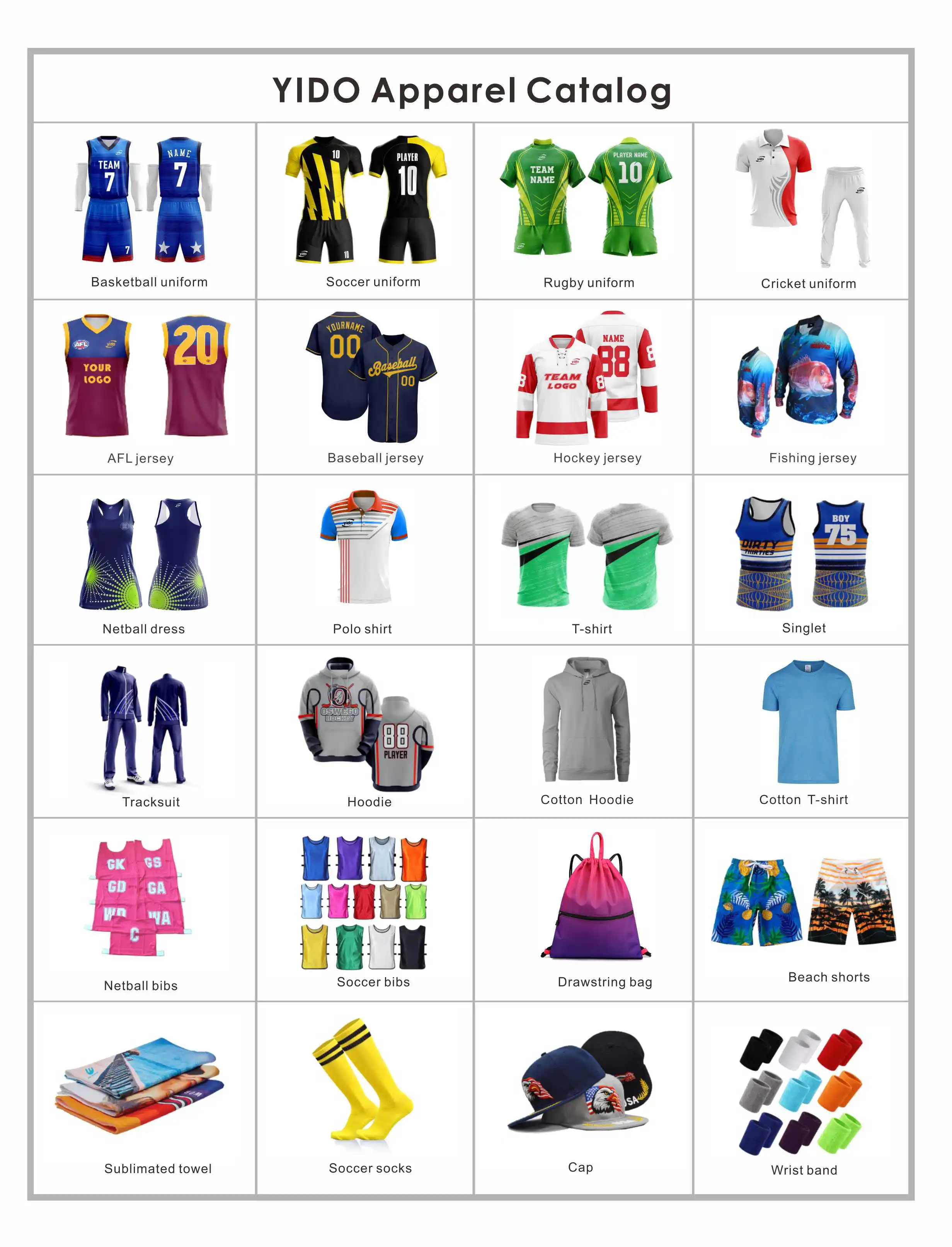 Custom Template Jerseys 12 Designs Available — Full Drawn Addiction