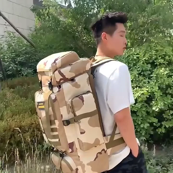 Custom High Quality Arm Bag Mil Hunting Rucksack Waterproof 80l Large