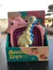 Pink folding bucket 3-piece beach set