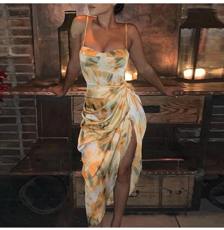 Sexy Compression Sleeve Long Full Length with Glitter Fabric Plus Size Blue Color Evening Dress