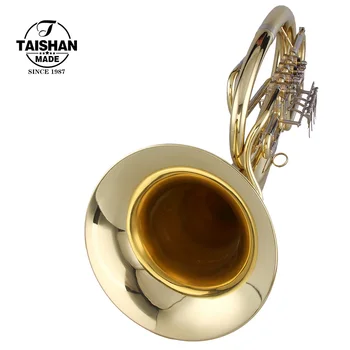 Re:VIBRATION【COPPER BRASS】for ホルン 4 Rotary Valve Euphonium Bb Horn - Gold Lacquer, Copper Zinc