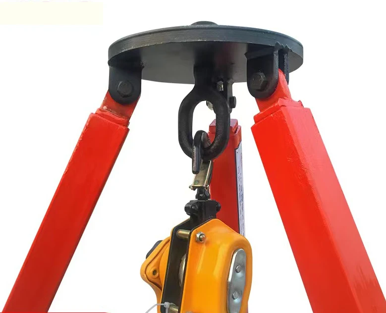 Safety Winch Rescue Aluminum Industrial Tripod Lifting Equipment Rescue Tripod Device With Ce Certificate For Falling Protection
