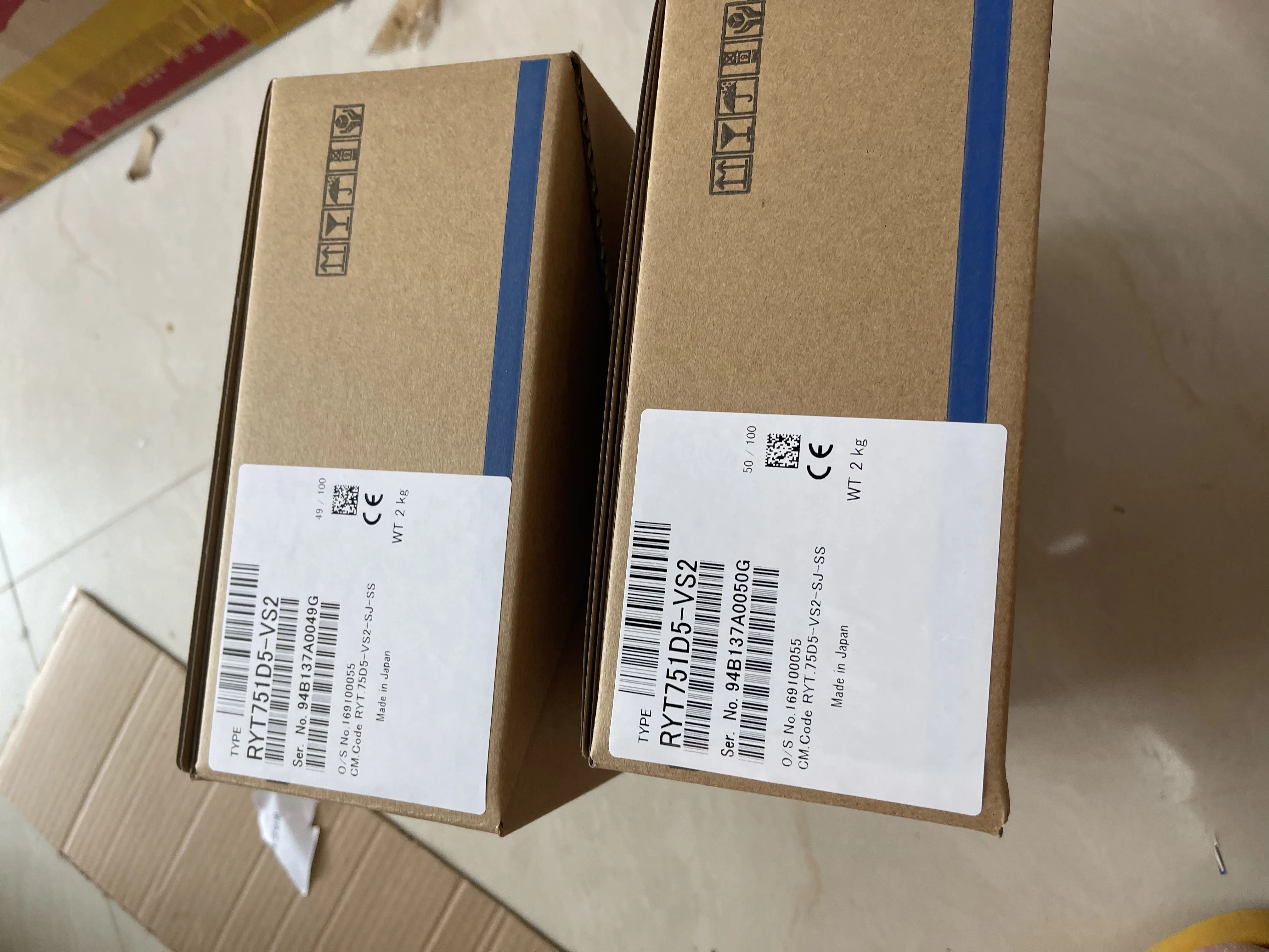 Yaskawa Servo Motor RYT751D5-VS2