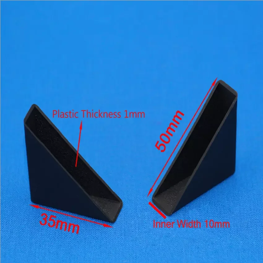 Plastic Led Light Glass Corner Protectors Carton Side Corner Protector