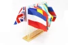Europe flag stands