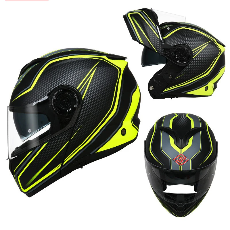 Certificado Faseed Modular Dual Lens Full Face Flip