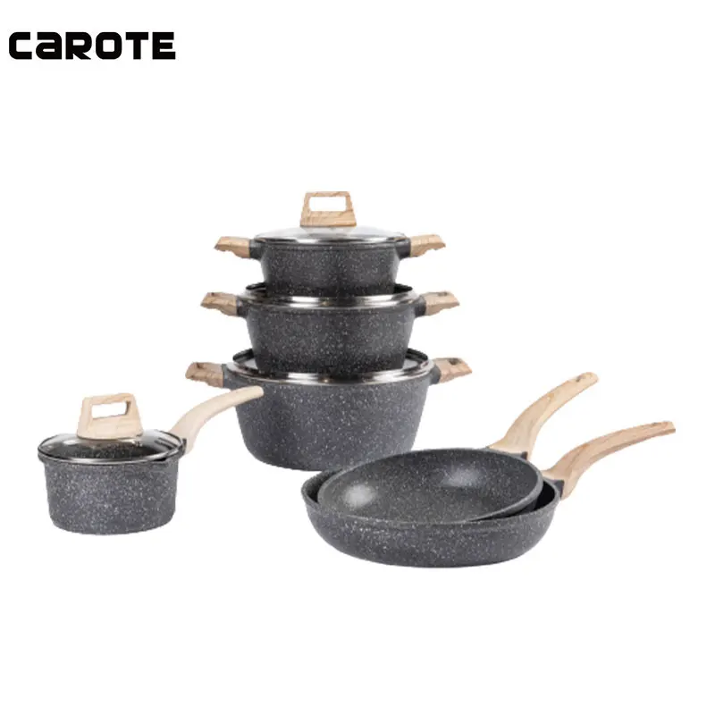 Buy Carote Non Stick Cookware Set, Nonstick Induction Set Combo