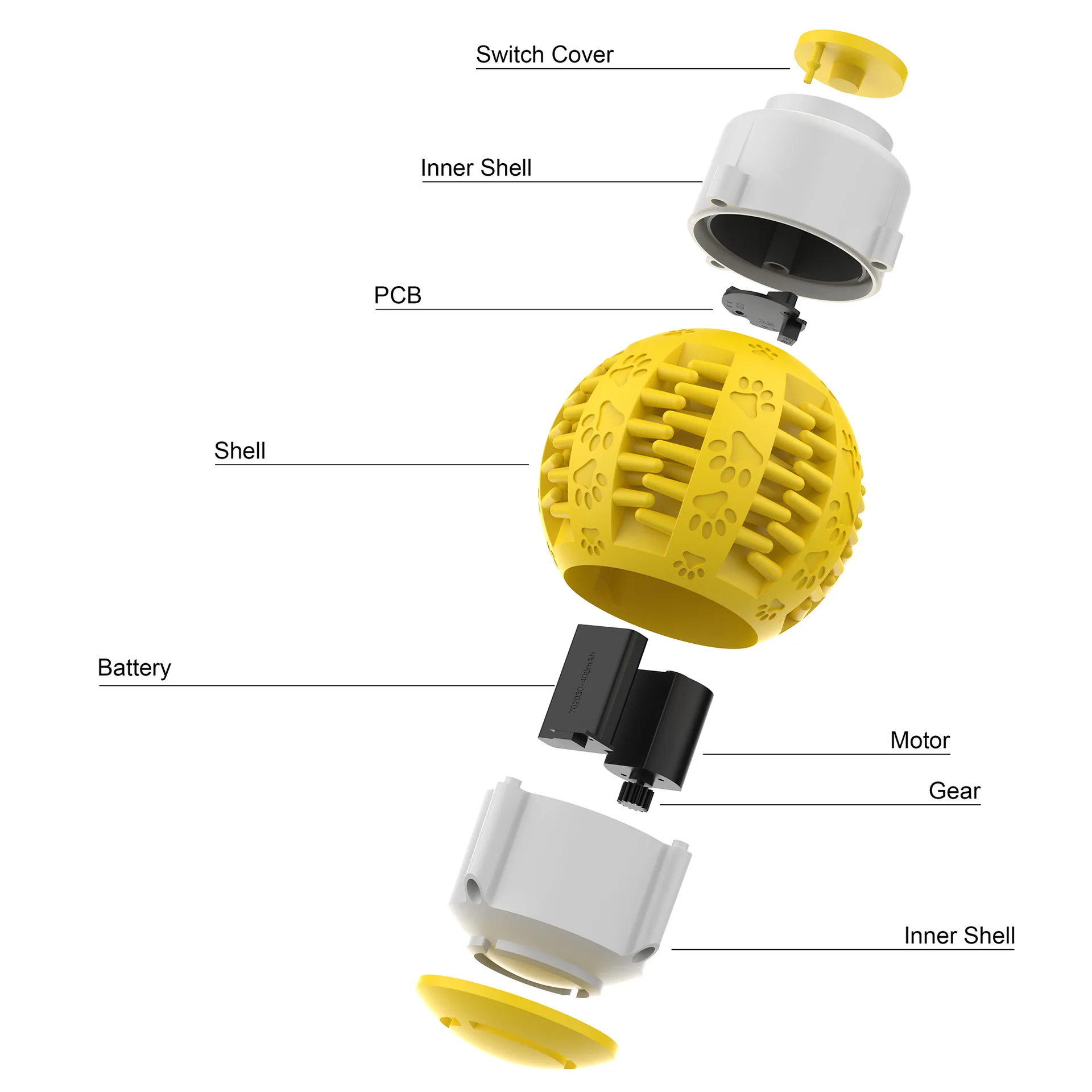 New Intelligent Tease Dog Gravity Jump Ball Electric Pet Supplies cat and Dog Toys Fun Artifacts Pet Smart Ball supplier