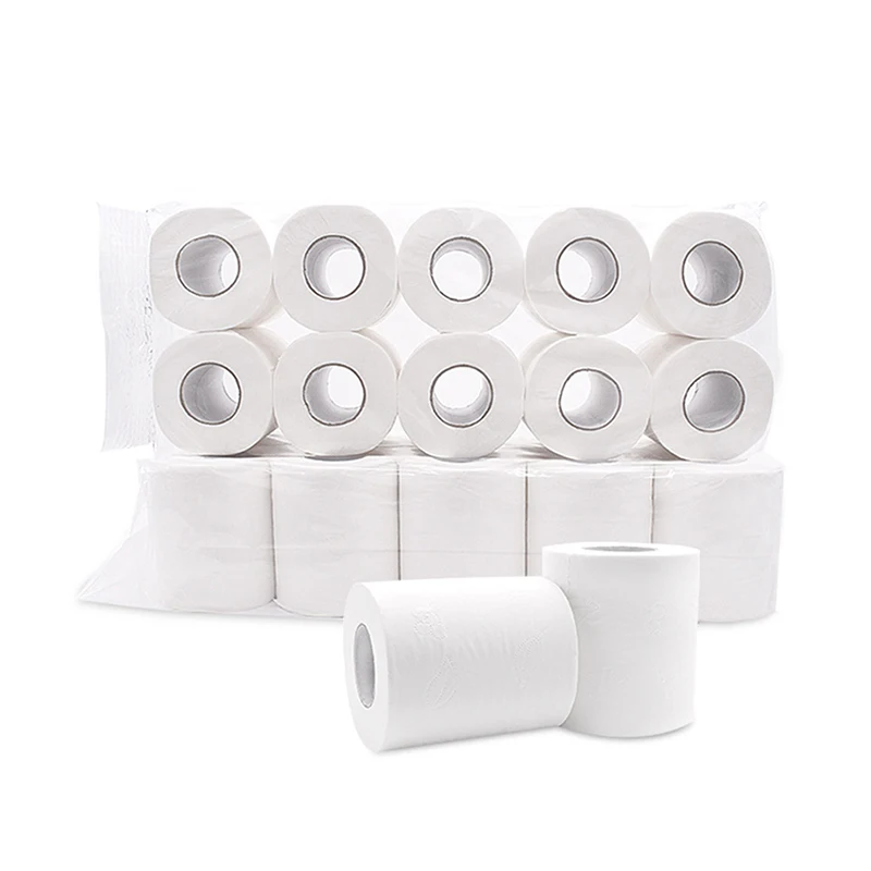 Toilet Tissue Paper Bulk 1/2/3/4 Plys Ultra Soft 100 Virgin Wood Pulp Custom 2ply Toilet Paper