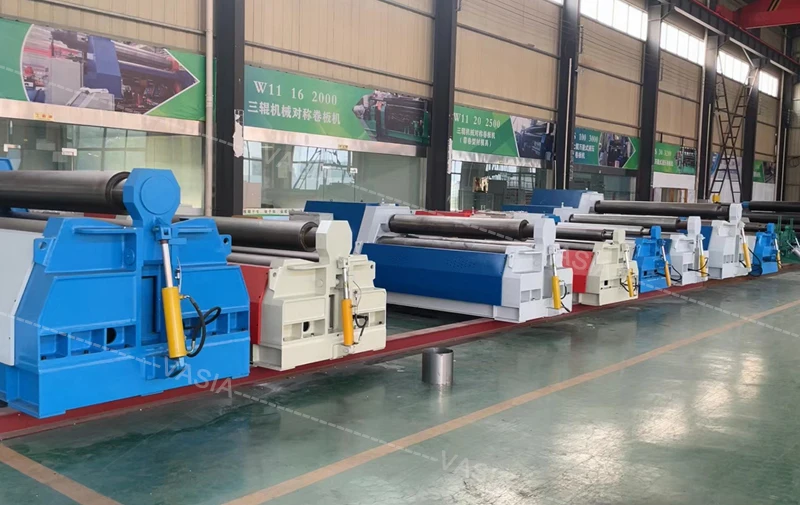 Hot Selling Nantong Teli Brand 4 Rollers Roll Bending Machine Plate Rolling Machine