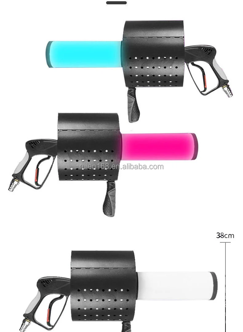 Stage Effect Equipment Co2 Jet Machine Gun Led Ktv Bar Disco Co2 Jet