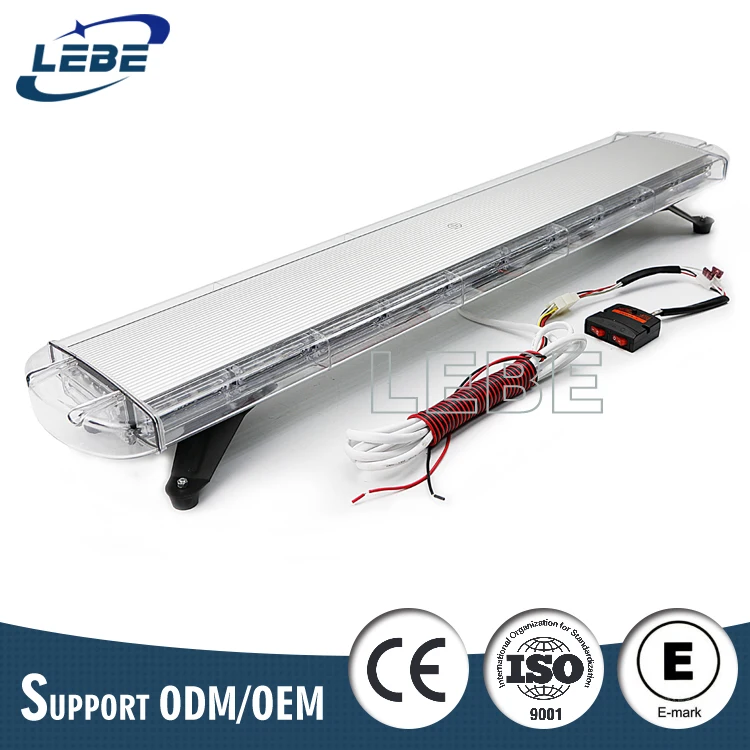 LEBE 88 Вт Светодиодная полноразмерная световая балка на крышу полицейской машины скорой