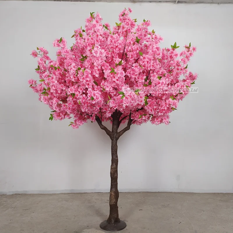 Fzs2204213 High Quality Pink Artificial Tree Wedding Decoration Road Lead Artificial Cherry