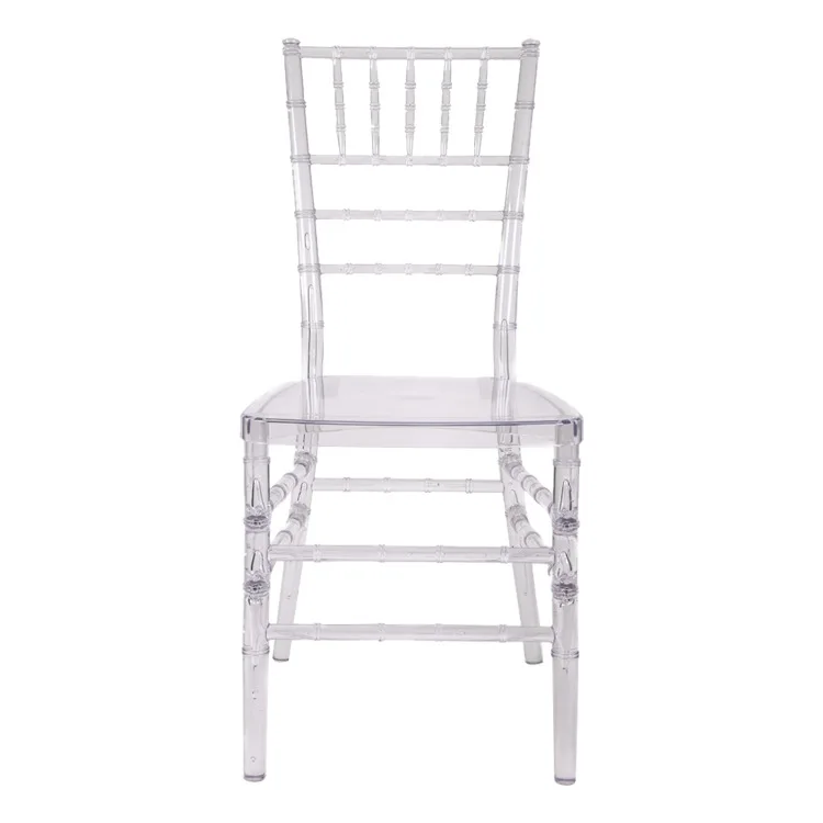 wholesale acrylic party chairs transparent clear plastic party supplies chavari chairs wedding banqueting chairs from china