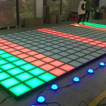 interactive indoor attractive system game room active mega grid led multiplayer floor game with controller