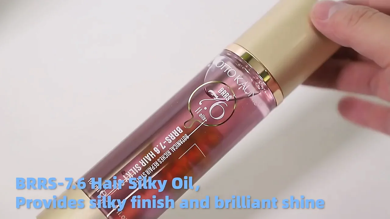 Custom Non Greasy Silky Hair Oil Bring Shine And Pleasant Fragrance