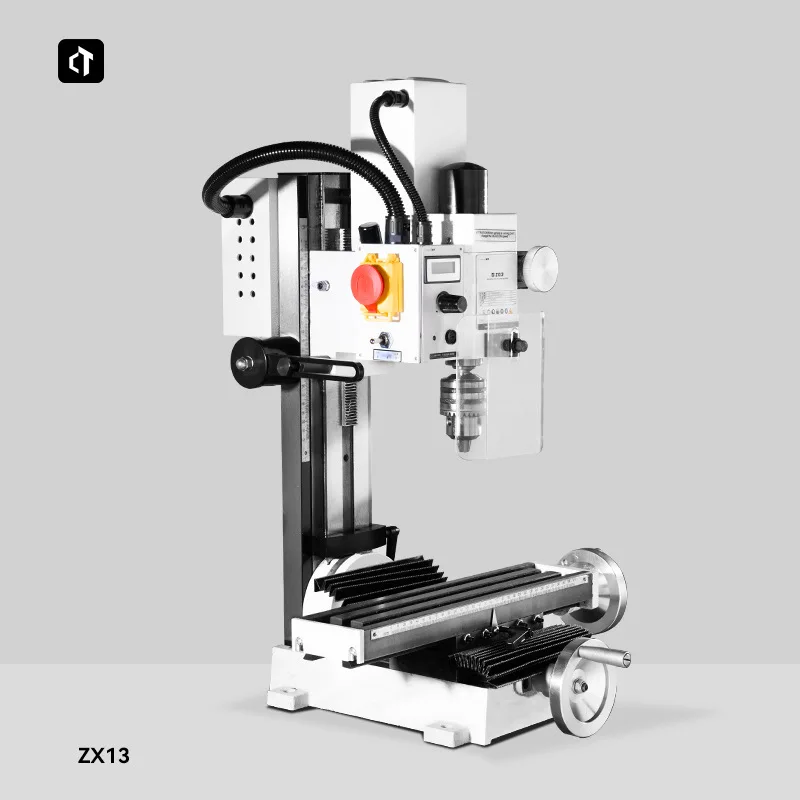 MinMin ZX13 Mini DIY Manual Milling Machine - Versatile Desktop Tool for