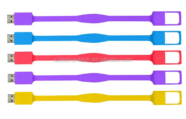 Custom Silicone Bracelet 4GB WristBand USB Flash Drive 16GB pen drive wholesale - ANKUX.COM
