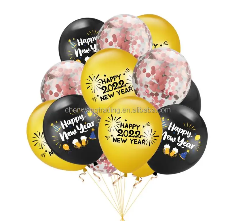 Noelle Christmas Party 2022 12Inch Latex Balloons Happy New Year 2022 Party Decorations For Christmas  Home Decor Air Globos New Year Eve Party Noel Navidad - Buy 2022 Party  Decorations,Happy New Year 2022,2022 Number Foil Balloons