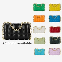 Luxury Lady Purses Designer Handbags Famous Brands Pu Leather Chain Hand Bag Ladies Felt Bag Designer Purse Women Bags