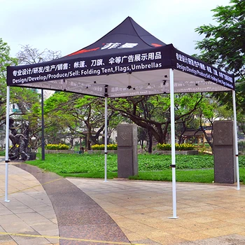 Custom print logo 10x10 advertising promotional pop up event folding aluminium marquee gazebo canopy roof top trade show tent