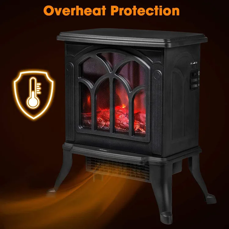 Electric Fireplace, Portable, 3D - detail 12