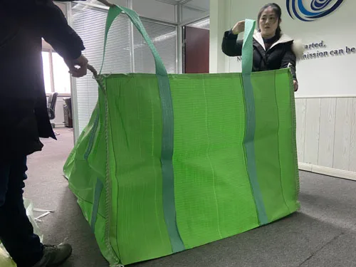 Heavy Duty Construction Garbage Big Contractor Dumpster Bags Industry Jumbo Skip Bag Concrete Washout Bags