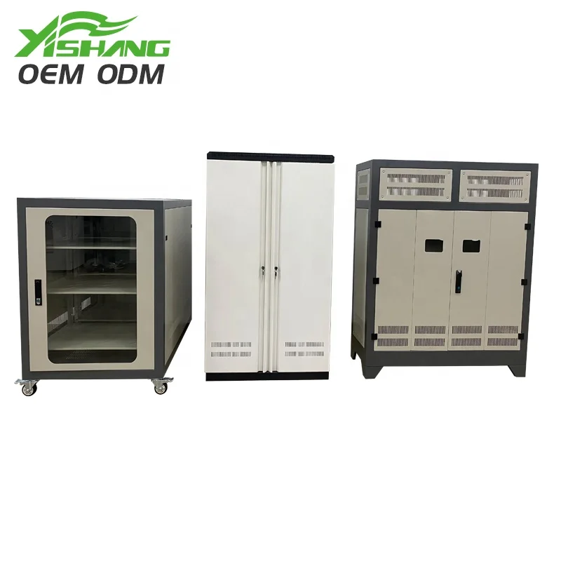 Freestanding full-size custom waterproof outdoor indoor server network cabinet sheet metal fabrication control cabinet enclosure