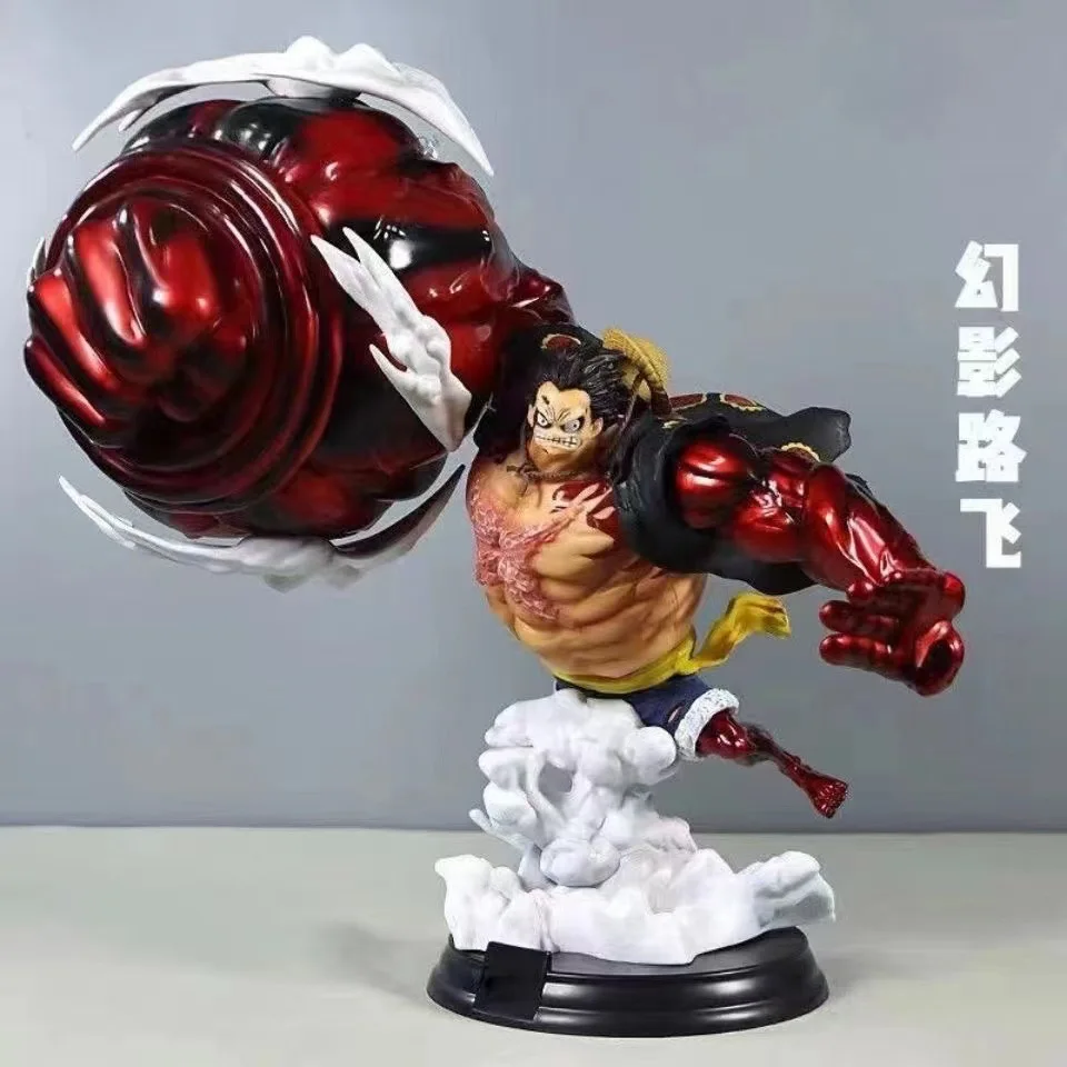 One Piece Figure - Luffy Gear 4th King Kong Gun Figure PVC 25cm Toy