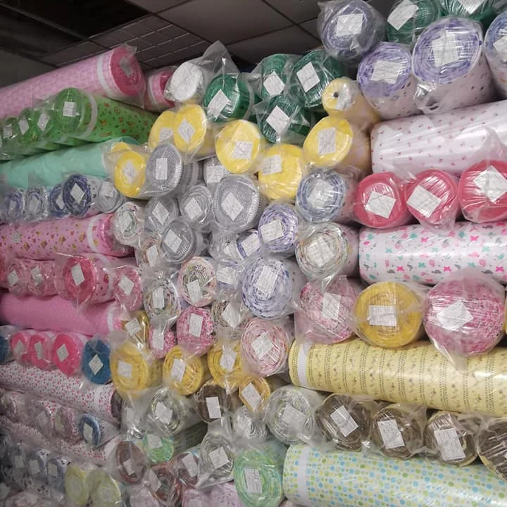 В наличии много хлопчатобумажной фланели 150 г/м2, фланель с эффектом потертости для детей