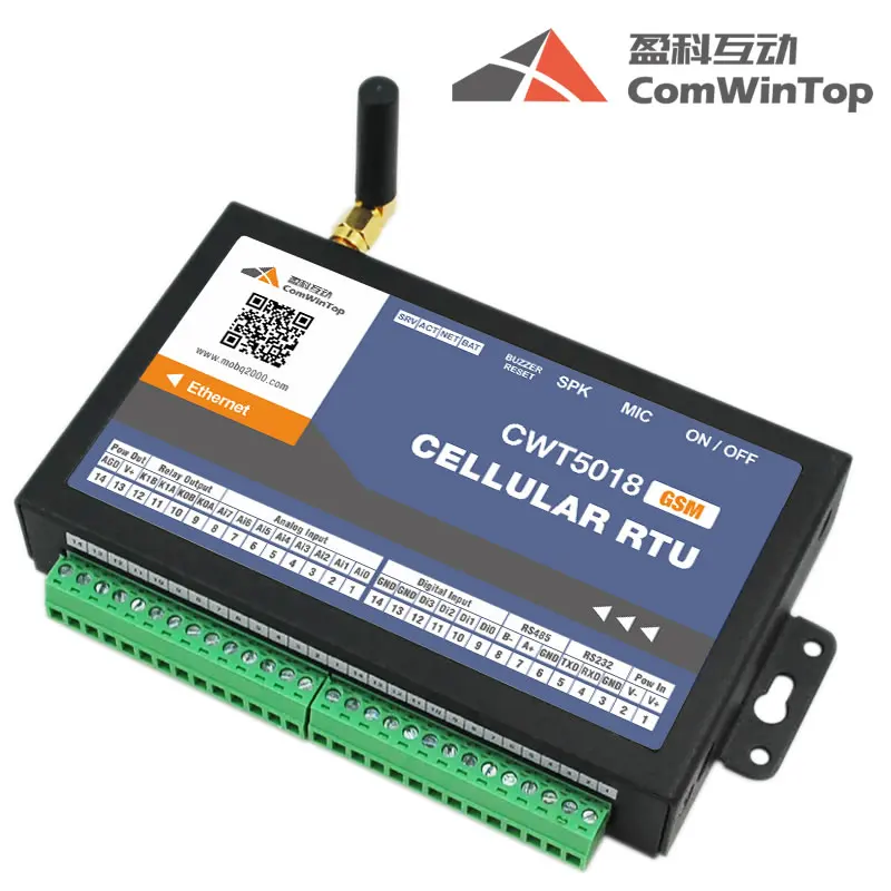 CWT5018 4G GPRS Ethernet Modbus RTU Iot Gateway m2m Device Internet Wireless Communications System