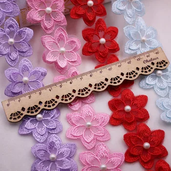 Pink Lace ribbon Trim