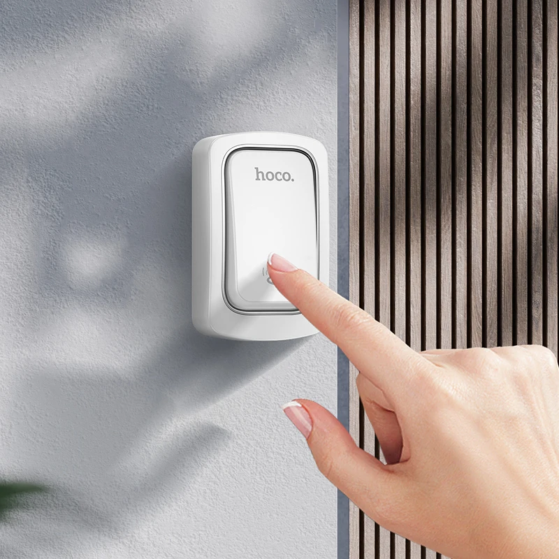Hoco HI26 Self-Powered Wireless Doorbell description image