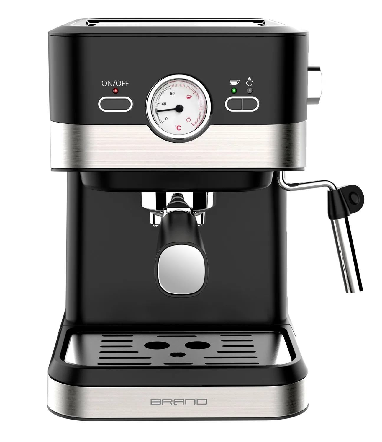 Electric Italian Coffee Machine Maker 15bar Pump Pressure with