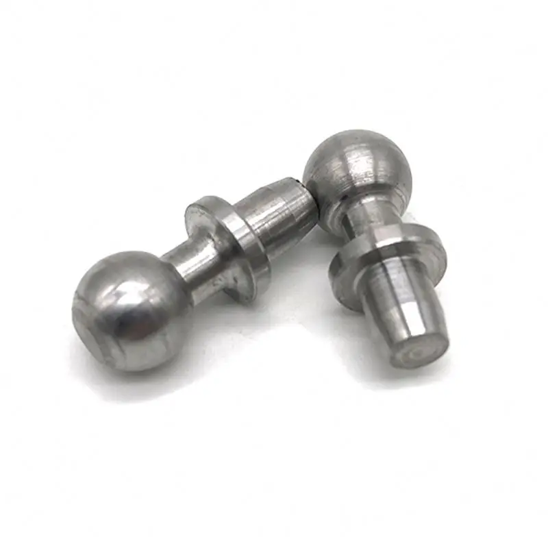 High Precision Auto Parts CNC Rotating Stainless Steel Ball Head Pins
