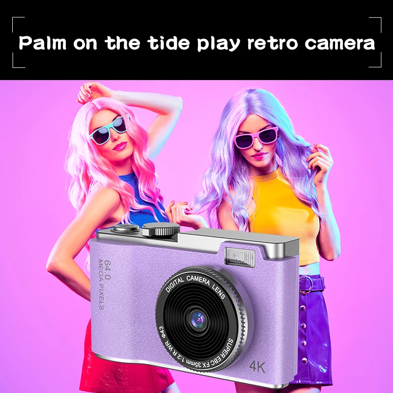 Digital Hd Mini Instant Print Spy Camera 2025 Educational Magnetic Toys Electronic for Children Kids Learning Video Shooting