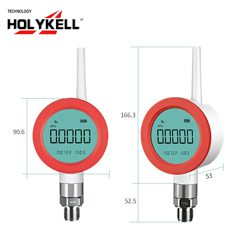 Беспроводной датчик давления HOLYKELL GPRS или zigbee
