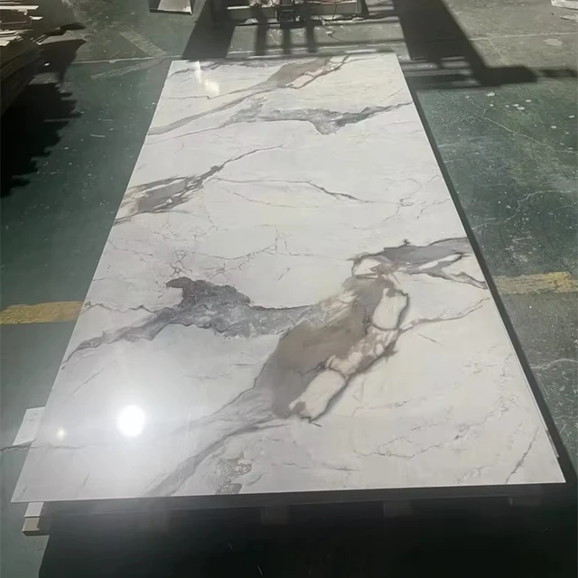UV Marble Sheets - Affordable, Waterproof, and Fire-Resistant for Beautiful Interiors