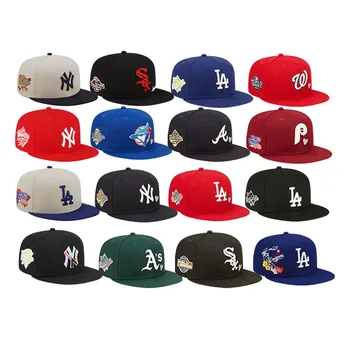 6 Panel Custom Sports Cap 47 Team 3d Embroidered Logo Mlbing Baseball ...