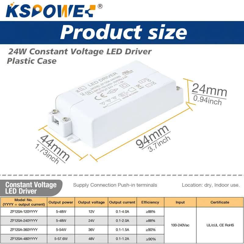 Neon Light With 12 V Transformer Led Strip Light 220v Transformer Plastic Enclosure for Led Driver Ul 24w 18w