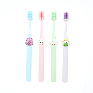 Factory Direct Sale Everyday Use Soft Bristles Teeth Cleaning Cute Adult Novelty Manual Toothbrush for Gum
