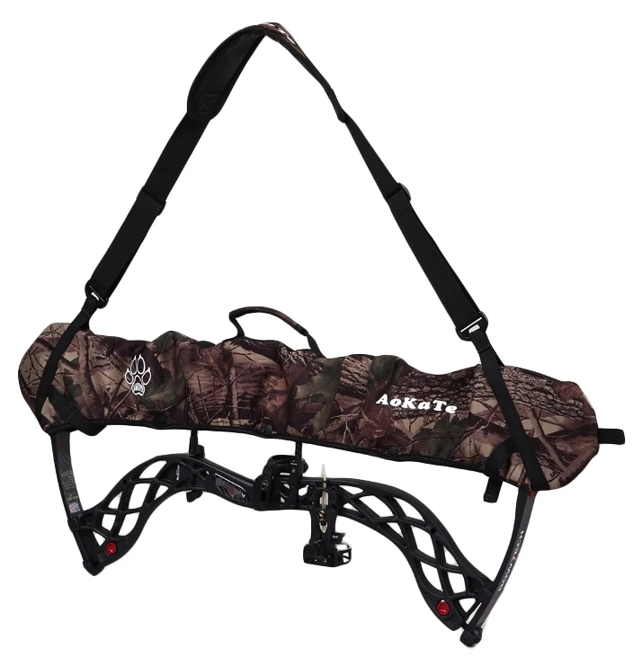 Камуфляж стрельба из лука Охота Водонепроницаемый блочный лук Чехол Слинг